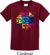 Kids Yoga Shirt Pop Art Om Tee T-Shirt