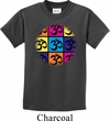 Kids Yoga Shirt Pop Art Om Tee T-Shirt