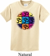 Kids Yoga Shirt Pop Art Om Tee T-Shirt