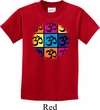 Kids Yoga Shirt Pop Art Om Tee T-Shirt