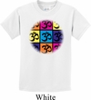 Kids Yoga Shirt Pop Art Om Tee T-Shirt