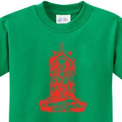 Kids Yoga Shirt Red Tara Tee T-Shirt