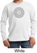 Kids Yoga Shirt Sahasrara Chakra Meditation Youth Long Sleeve Shirt