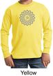 Kids Yoga Shirt Sahasrara Chakra Meditation Youth Long Sleeve Shirt