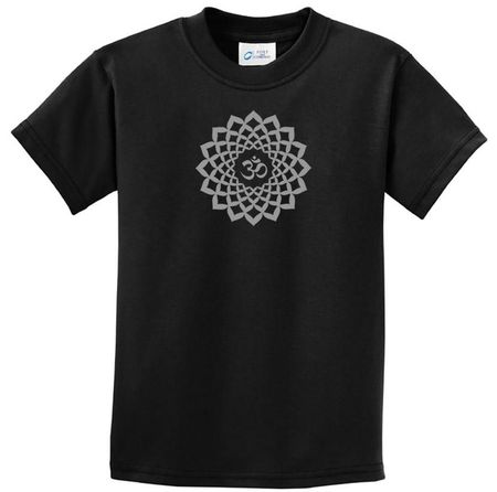 Kids Yoga Shirt Sahasrara Chakra Meditation Youth T-shirt