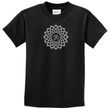 Kids Yoga Shirt Sahasrara Chakra Meditation Youth T-shirt
