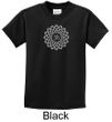 Kids Yoga Shirt Sahasrara Chakra Meditation Youth T-shirt