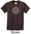 Kids Yoga Shirt Sahasrara Chakra Meditation Youth T-shirt