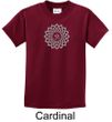 Kids Yoga Shirt Sahasrara Chakra Meditation Youth T-shirt