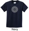 Kids Yoga Shirt Sahasrara Chakra Meditation Youth T-shirt