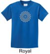 Kids Yoga Shirt Sahasrara Chakra Meditation Youth T-shirt