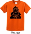 Kids Yoga Shirt Shadow Buddha Tee T-Shirt