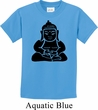 Kids Yoga Shirt Shadow Buddha Tee T-Shirt