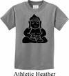 Kids Yoga Shirt Shadow Buddha Tee T-Shirt