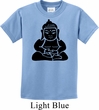 Kids Yoga Shirt Shadow Buddha Tee T-Shirt