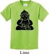 Kids Yoga Shirt Shadow Buddha Tee T-Shirt