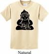 Kids Yoga Shirt Shadow Buddha Tee T-Shirt