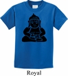 Kids Yoga Shirt Shadow Buddha Tee T-Shirt