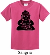 Kids Yoga Shirt Shadow Buddha Tee T-Shirt