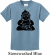 Kids Yoga Shirt Shadow Buddha Tee T-Shirt