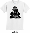Kids Yoga Shirt Shadow Buddha Tee T-Shirt