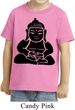 Kids Yoga Shirt Shadow Buddha Toddler Tee T-Shirt