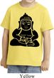 Kids Yoga Shirt Shadow Buddha Toddler Tee T-Shirt