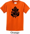 Kids Yoga Shirt Shadow Ganesha Tee T-Shirt