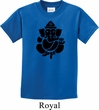 Kids Yoga Shirt Shadow Ganesha Tee T-Shirt
