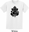 Kids Yoga Shirt Shadow Ganesha Tee T-Shirt