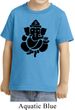Kids Yoga Shirt Shadow Ganesha Toddler Tee T-Shirt
