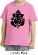 Kids Yoga Shirt Shadow Ganesha Toddler Tee T-Shirt