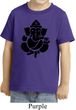 Kids Yoga Shirt Shadow Ganesha Toddler Tee T-Shirt