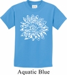 Kids Yoga Shirt Sketch Lotus Tee T-Shirt