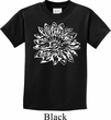 Kids Yoga Shirt Sketch Lotus Tee T-Shirt