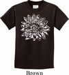 Kids Yoga Shirt Sketch Lotus Tee T-Shirt