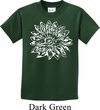 Kids Yoga Shirt Sketch Lotus Tee T-Shirt