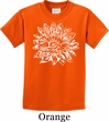 Kids Yoga Shirt Sketch Lotus Tee T-Shirt