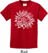 Kids Yoga Shirt Sketch Lotus Tee T-Shirt