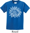 Kids Yoga Shirt Sketch Lotus Tee T-Shirt