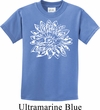 Kids Yoga Shirt Sketch Lotus Tee T-Shirt