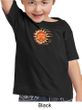 Kids Yoga Shirt Sleeping Sun Meditation Toddler T-shirt