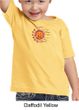 Kids Yoga Shirt Sleeping Sun Meditation Toddler T-shirt