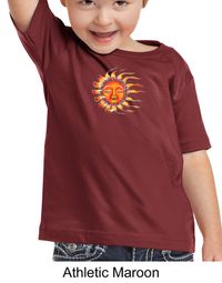 Kids Yoga Shirt Sleeping Sun Meditation Toddler T-shirt