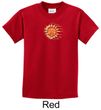 Kids Yoga Shirt Sleeping Sun Meditation Youth T-shirt