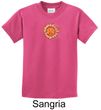 Kids Yoga Shirt Sleeping Sun Meditation Youth T-shirt