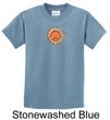 Kids Yoga Shirt Sleeping Sun Meditation Youth T-shirt