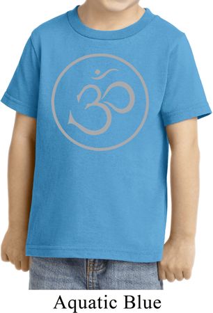 Kids Yoga Shirt Thin OM Toddler Tee T-Shirt