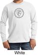 Kids Yoga Shirt Vishuddha Chakra Meditation Youth Long Sleeve Shirt