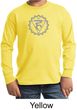 Kids Yoga Shirt Vishuddha Chakra Meditation Youth Long Sleeve Shirt
